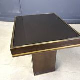 Paire de tables d'appoint en laiton par Belgochrom, années 1970