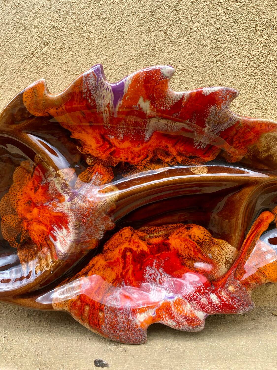 Vallauris type ceramic fish