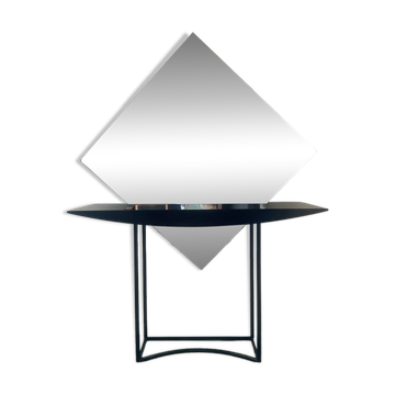 Console Postmodern avec miroir biseauté