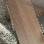 Table basse Italy en bois et verre