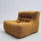 Yellow bouclé comfy Living room set