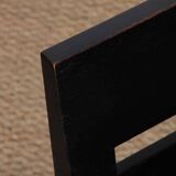 Set of 4 Archipel chairs in leather by Christian Liaigre, 1994