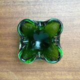 Vintage Italian Bullicante glass bowl from Murano.