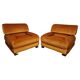 Fauteuil Mid-Century Modern en velours par Zev & Zev