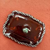 Vintage ceramic butter dish