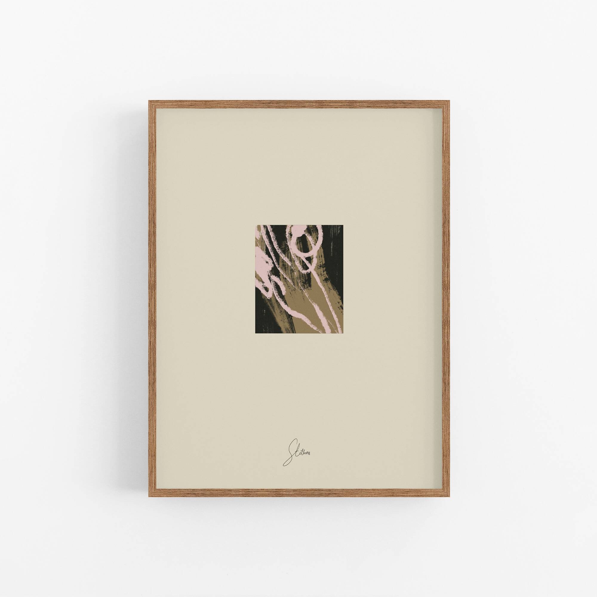 Abstract modern giclee print, 50x70cm