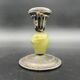 Candlestick in Sterling Silver 835 and onyx Kurz Gottlieb Germany 1920 1930