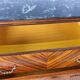1960s sideboard in mahogany, glass and brass