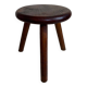 Wooden tripod stool