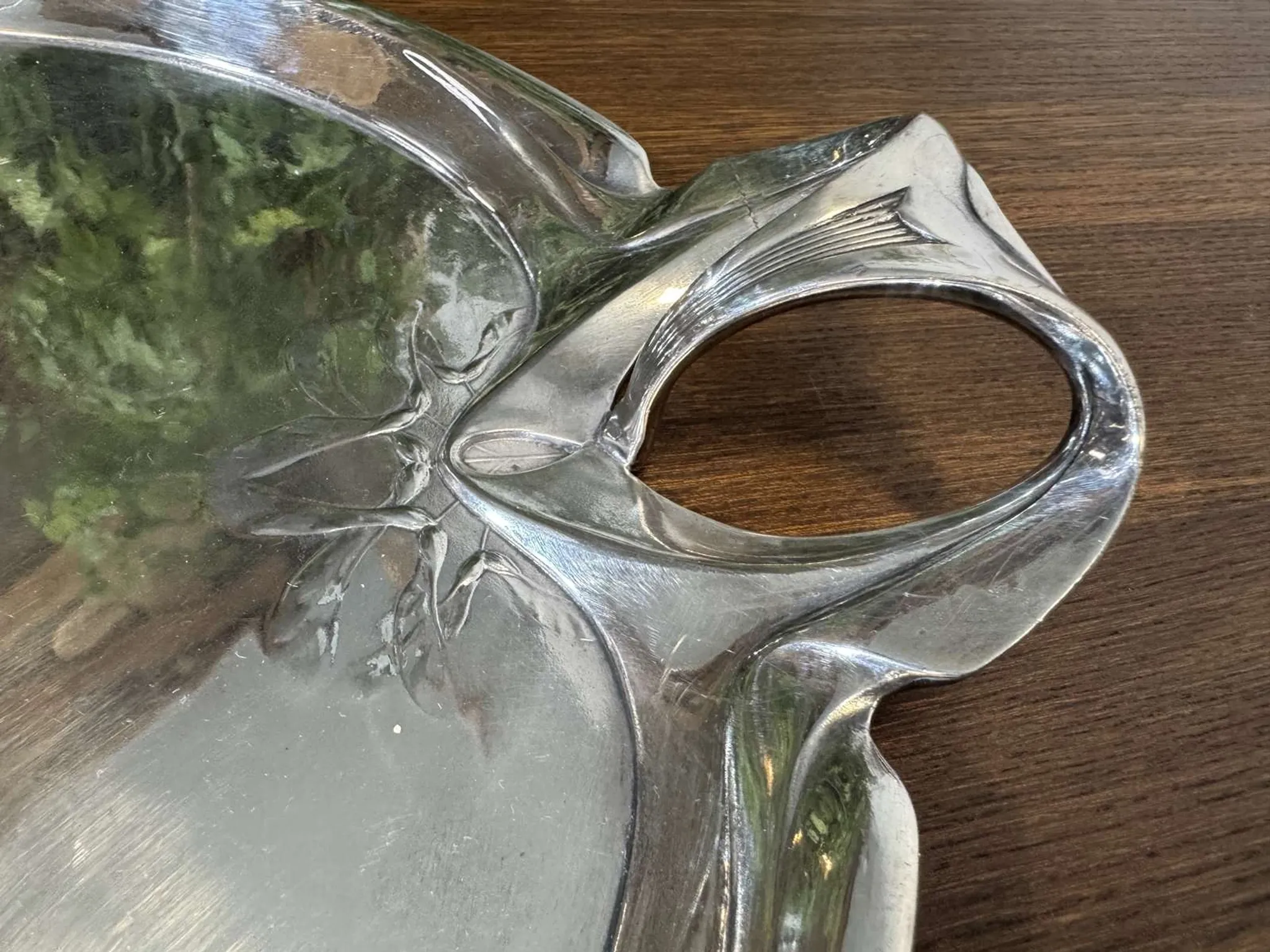 Art Nouveau silver-plated tea/coffee service, 4 pieces.