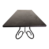 Iron and marble table 1950