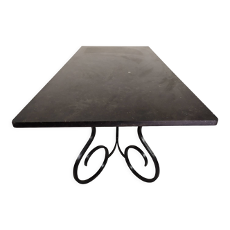 Iron and marble table 1950