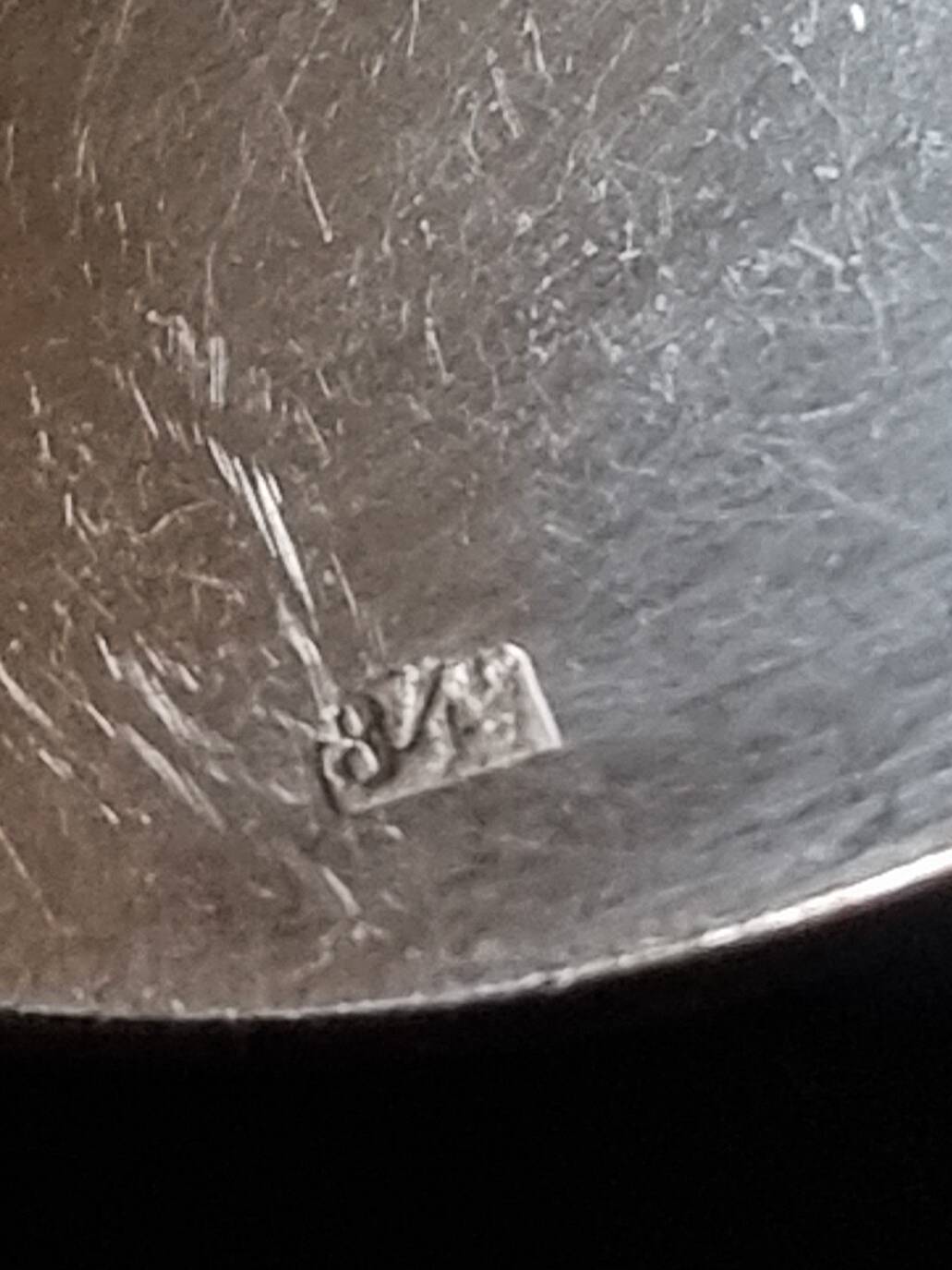 6 grands couteaux en plaqué argent, 84gr, 1940, art nouveau