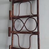 Vintage bamboo coat hanger