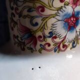Porcelain peacock vase