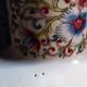 Vase paons en porcelaine