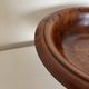 Fruit bowl on a turned wooden pedestal – Wood burl