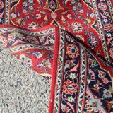 Paire de tapis d'orient iran kashan - entièrement fait main - dimensions : 1,37x 0.70  mètres -