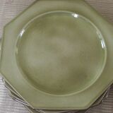 Set de 12 assiettes "abbaye du bec hellouin "