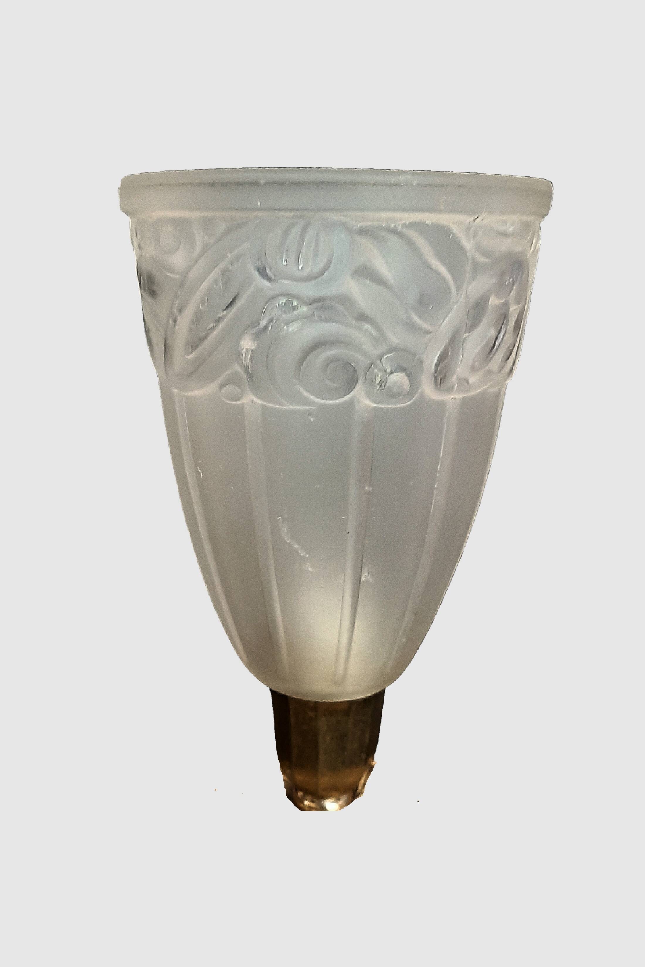 Paire de lampes Art déco
