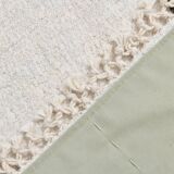 2x5 Natural White Turkish Vintage Runner Rug, 72x169Cm