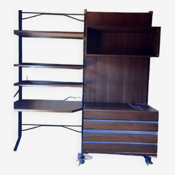 Wall unit / vintage rosewood wall unit ico parisi for mim