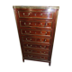 Chiffonnier semainier style Louis XVI en palissandre