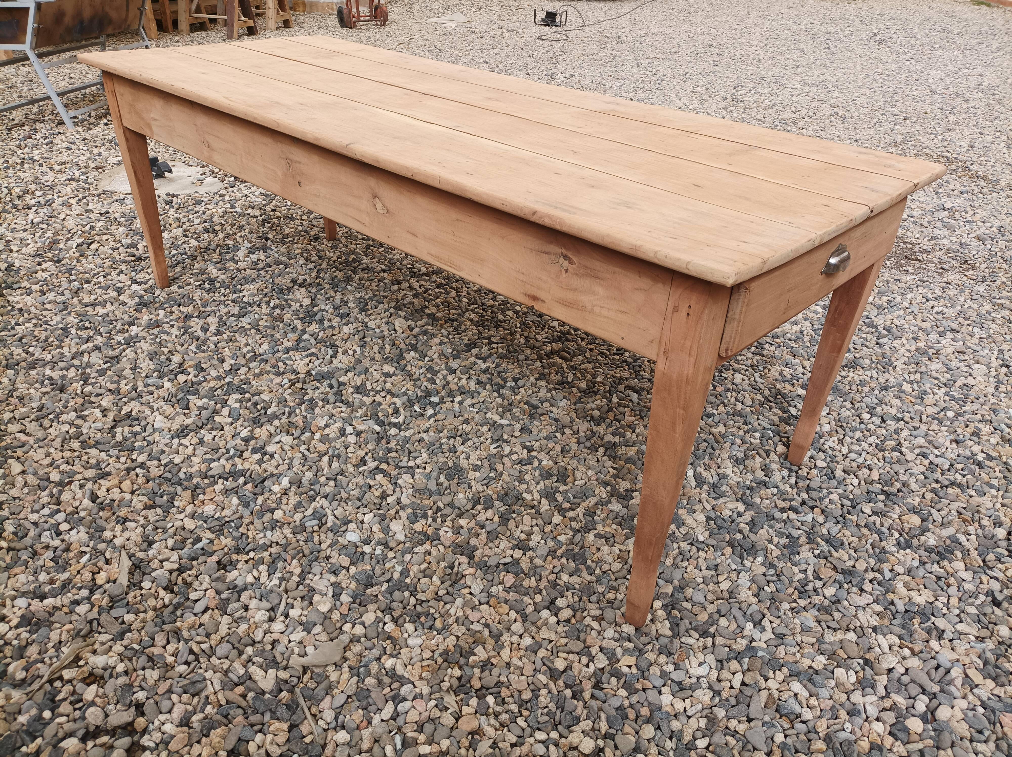 Cherry farm table
