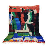 Berber Boujaad rug from Morocco in wool – 310 × 220 cm – abstract design