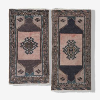 Paire de tapis turc 55x113cm