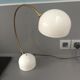 Arc-shaped desk lamp