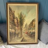 Peinture Montmartre signée