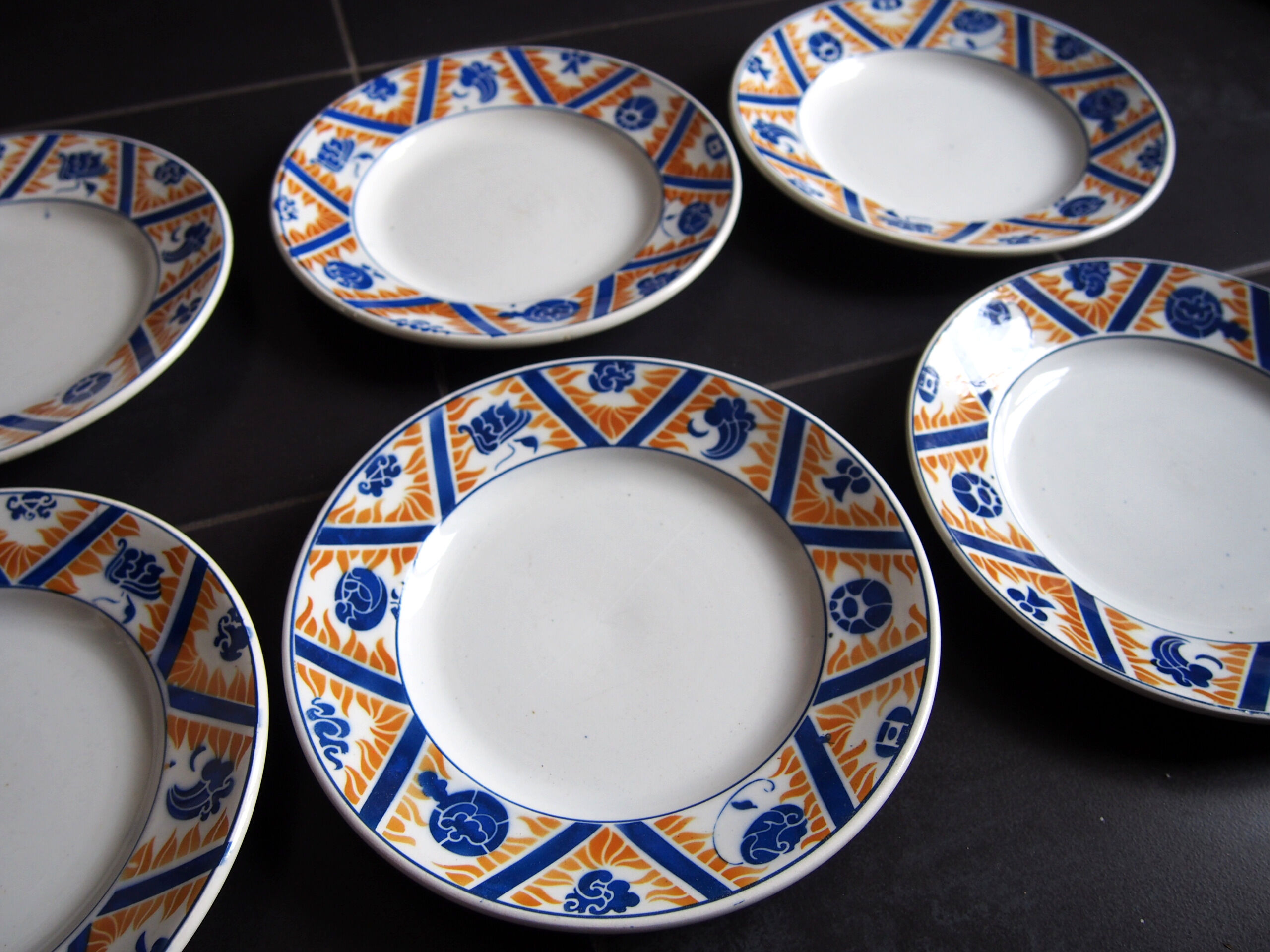 6 Flat plates Moulin des Loups