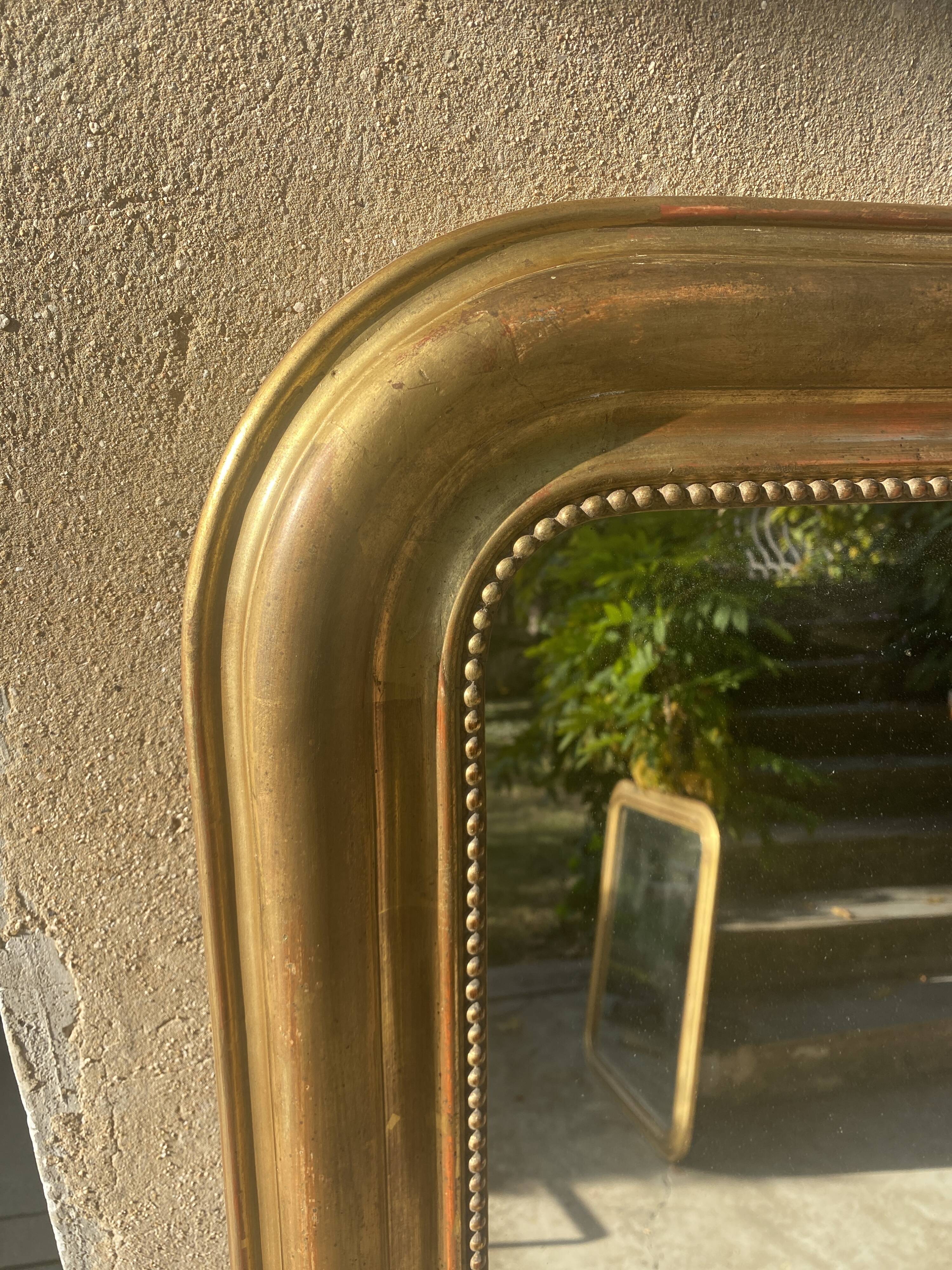 Louis Philippe gilded mirror 140x98