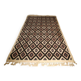 Tunisian hand-woven pure wool rug 295/202