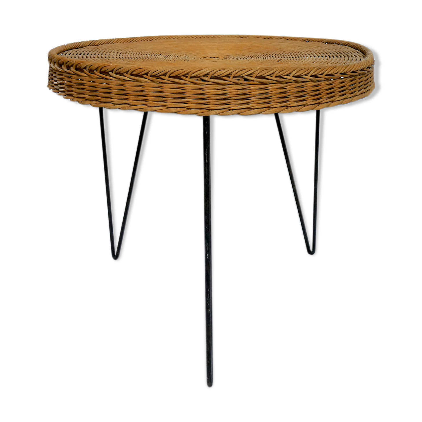 Tripod table, table of 60-70 years