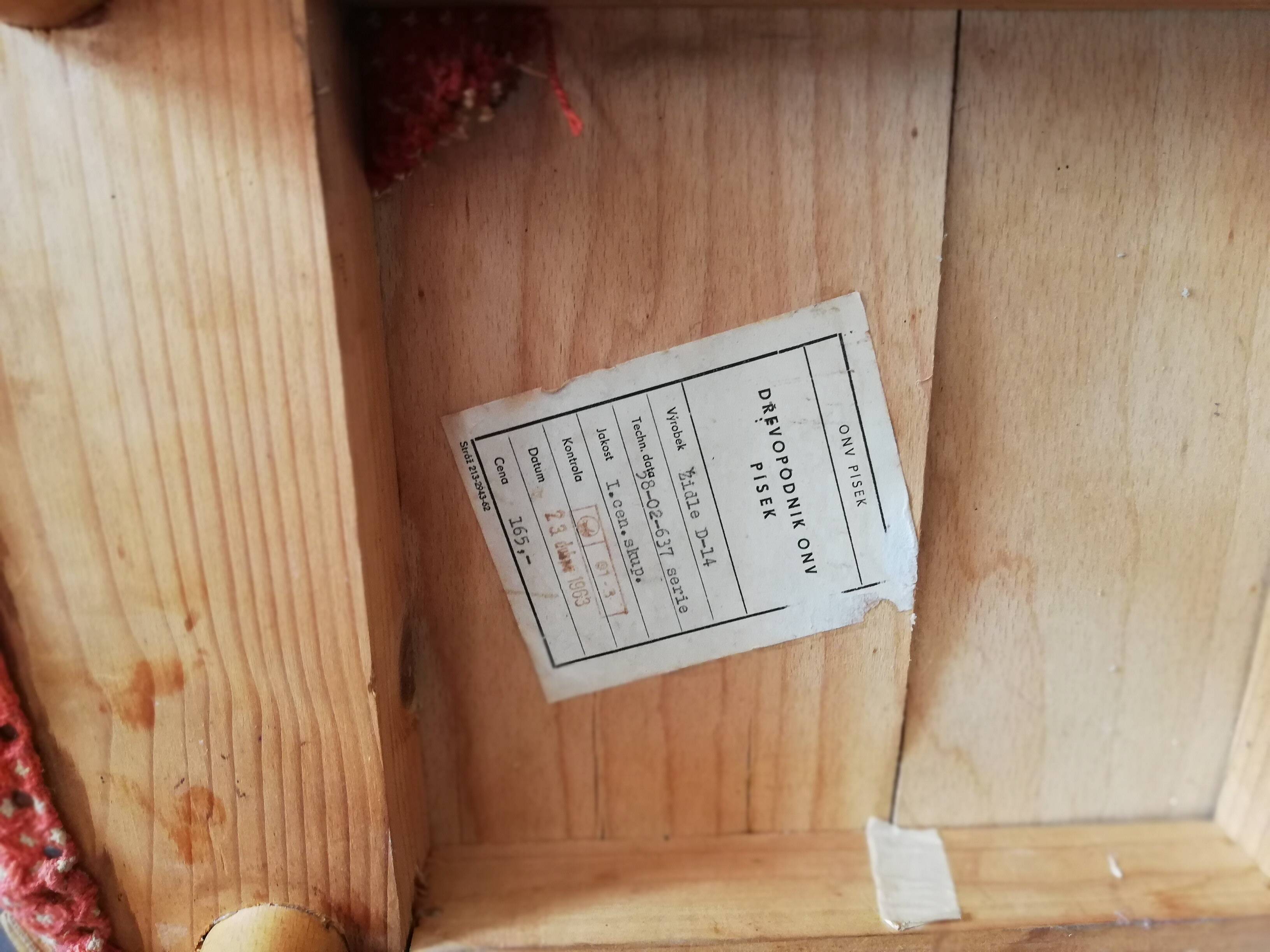 2 Vintage chairs Antonin Suman, Art Deco, Czechoslovakia 1960