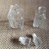 Duo de carafes à whisky