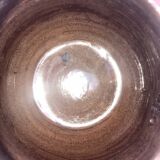 A brown England teapot
