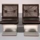 Fauteuils en verre Saint Gobain, Design Maison Jansen, 1965