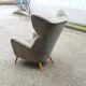 Exceptional Chair has ears Wingback chair years 50
