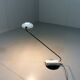 Italian desk lamp in white & black, 1980’s