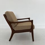 Vintage Danish Teak Lounge Chair, 1960s