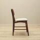 Ensemble de six chaises, design danois, années 1960, fabriquées au Danemark.