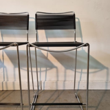 High stools Spaghetti dark gray design Giandomenico Belloti , edit by Alias