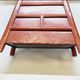 Old chinese barber hairdresser stool 19th xixth century in lacquered wood