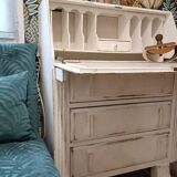 Commode secrétaire patinée