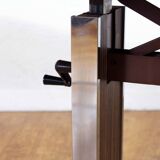 Adjustable coffee table, raise and lower system 1970