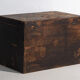 Antique chest painted in pine wood – China, around 1900