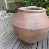Terracotta flower pot with handle 30s 40s
